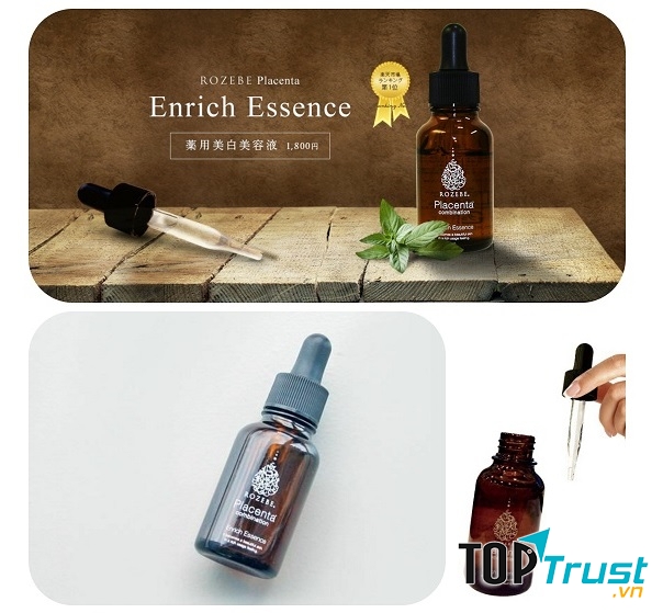 Rozebe Placenta Combination Enrich Essence Nhật Bản