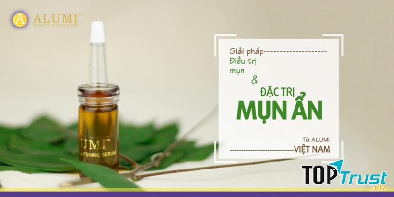 Serum trị mụn ẩn làm mờ vết thâm Alumi