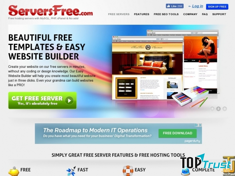 Hỗ trợ một số công cụ đắc lực để phát triển một website như SEO Tool, Build Tool.