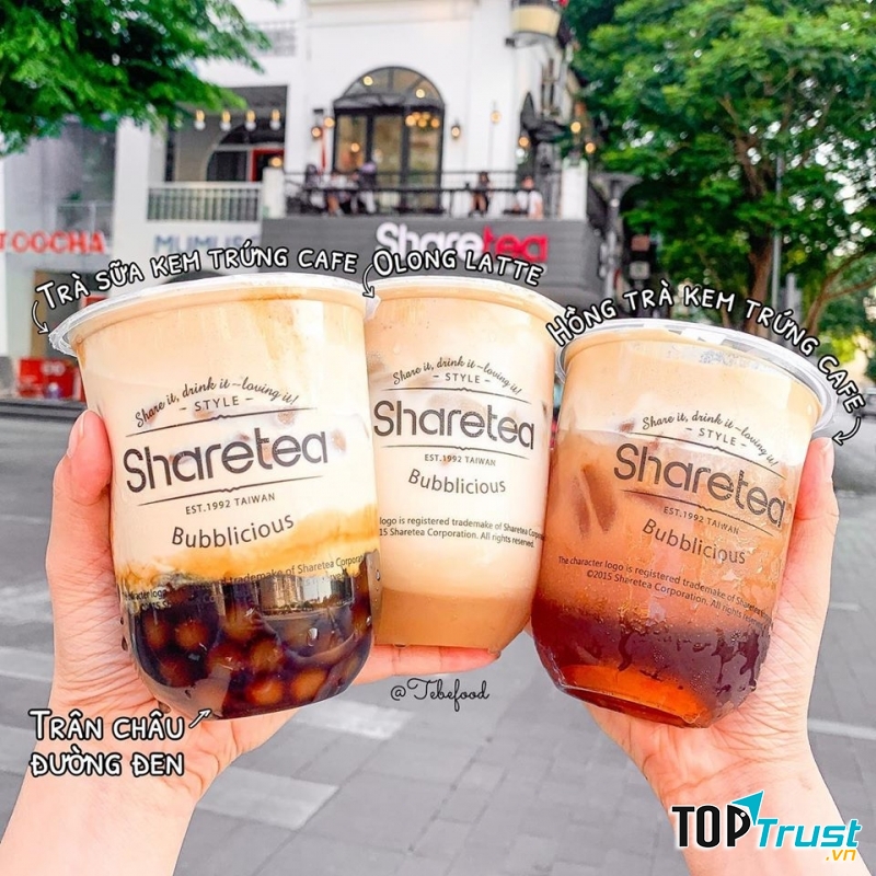 Trà sữa Share Tea luôn mang đến cho khách hàng những ly trà sữa vô cùng chất lượng