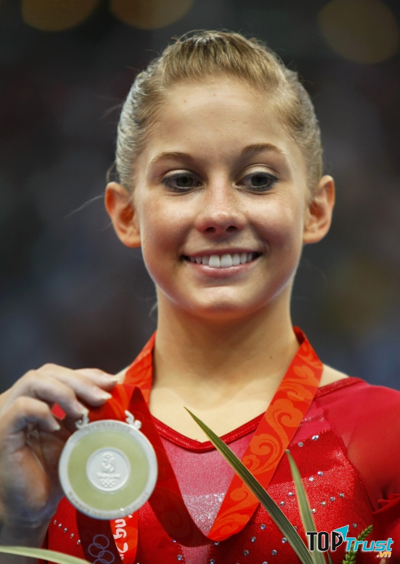 Shawn Johnson là một trong những tài năng về thể dục dụng cụ