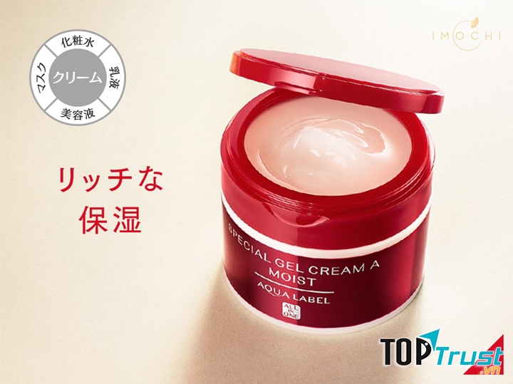 Shiseido aqualabel moisture cream còn giúp ngừa lão hóa