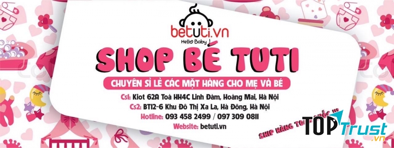 Shop Bé Tuti - Đồ sơ sinh giá gốc