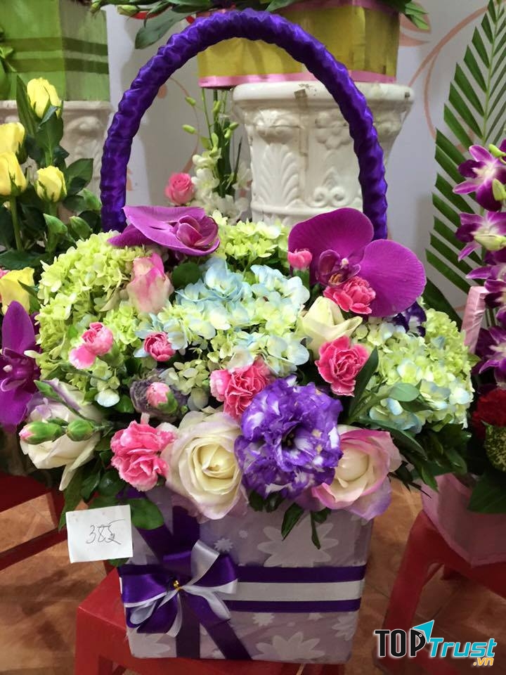 Mẫu hoa bắt mắt tại shop hoa tươi Hà Tĩnh