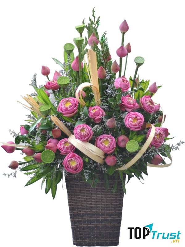 Hoa tại shop luôn tươi mới