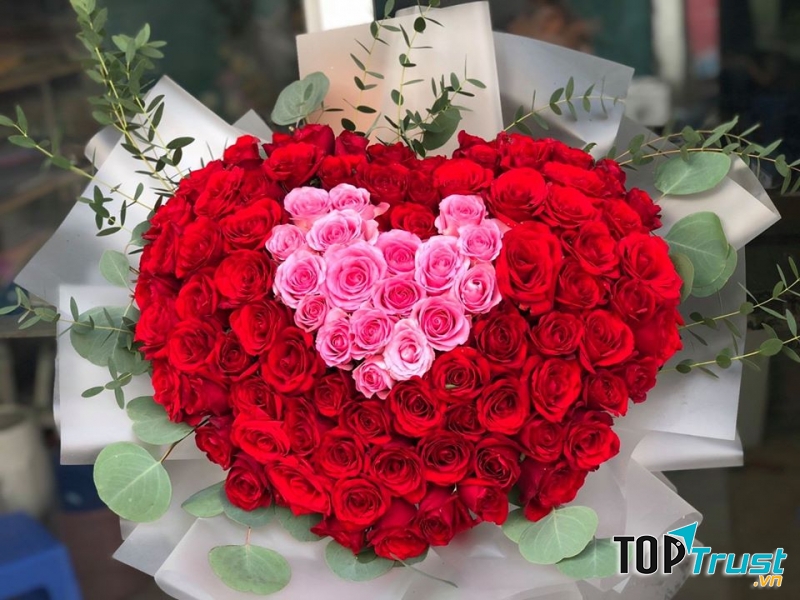 Hoa bó dành cho người yêu thương