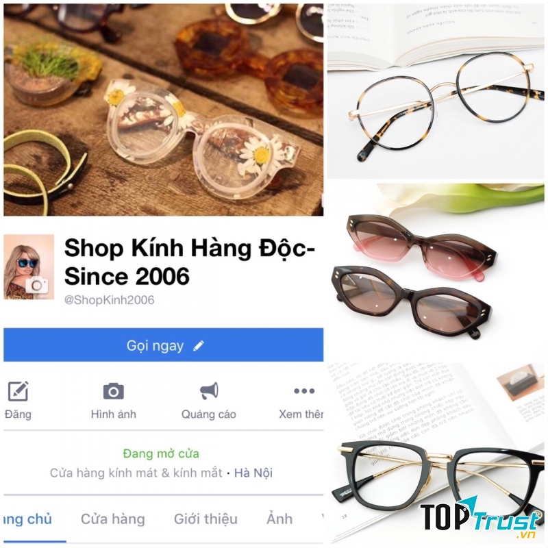 Shop kính hàng độc