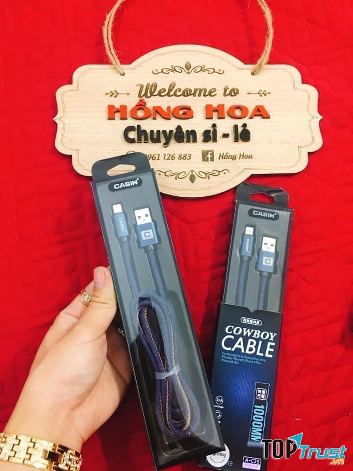 Shop phụ kiện điện thoại - Hồng Hoa