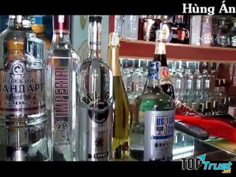 Một số sản phẩm rượu tại shop rượu Hùng Ánh