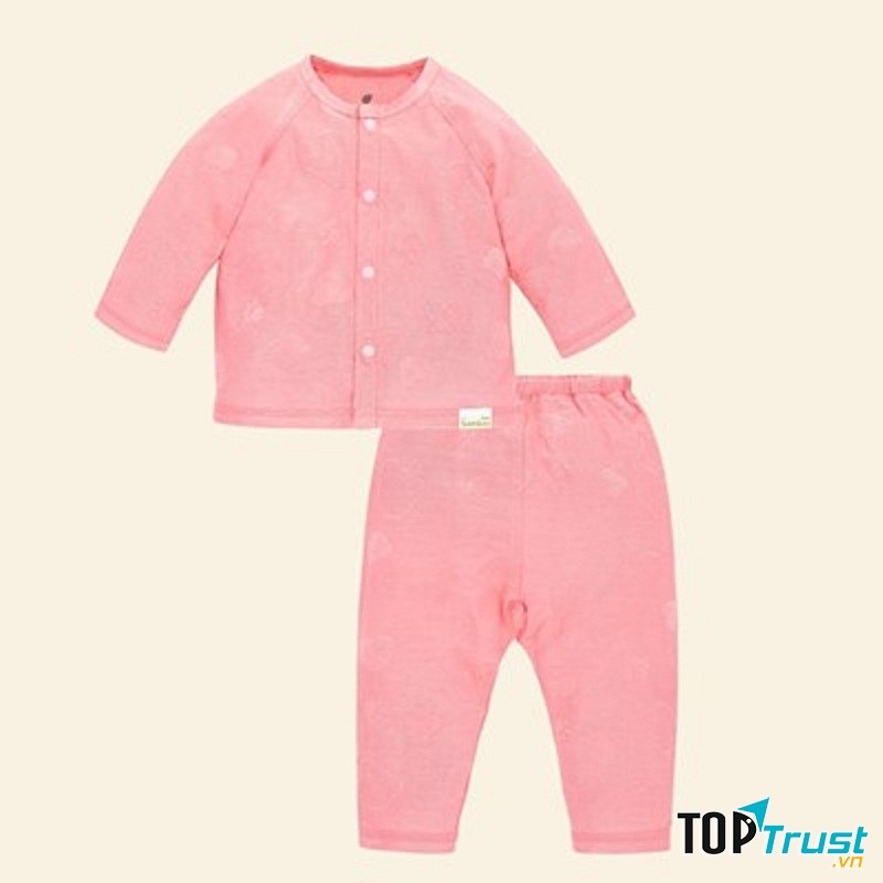 Bộ dài tay cúc giữa sợi tre Lullaby NH51B