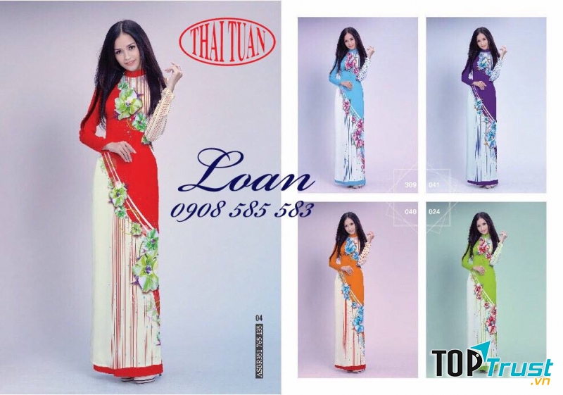 Vải áo dài shop Loan