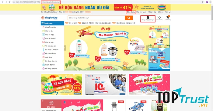 Website: https://shoptretho.com.vn