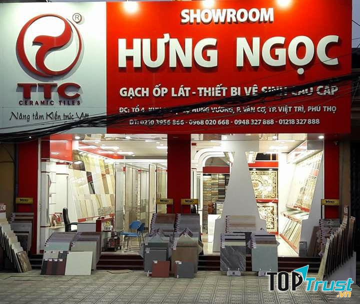 Showroom Gạch ốp lát & Thiết bị vệ sinh Hưng Ngọc