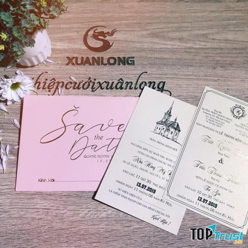 Showroom thiệp cưới Quảng Ngãi - Thiệp cưới Xuân Long