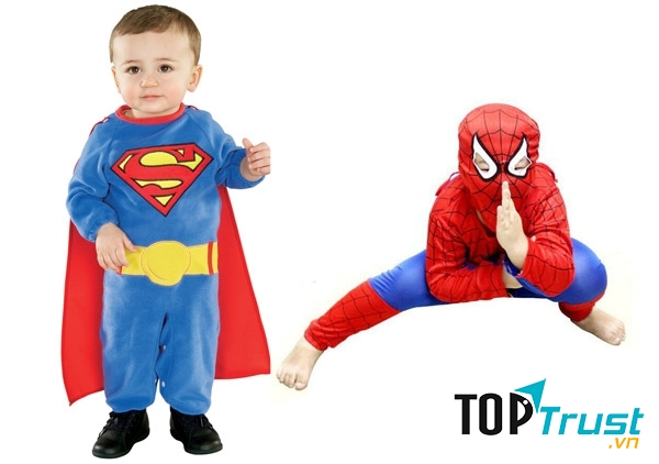 Siêu anh hùng cho bé trai mạnh mẽ
