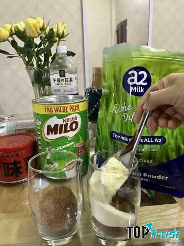 Sửa Milo Úc, sản phẩm có tại shop