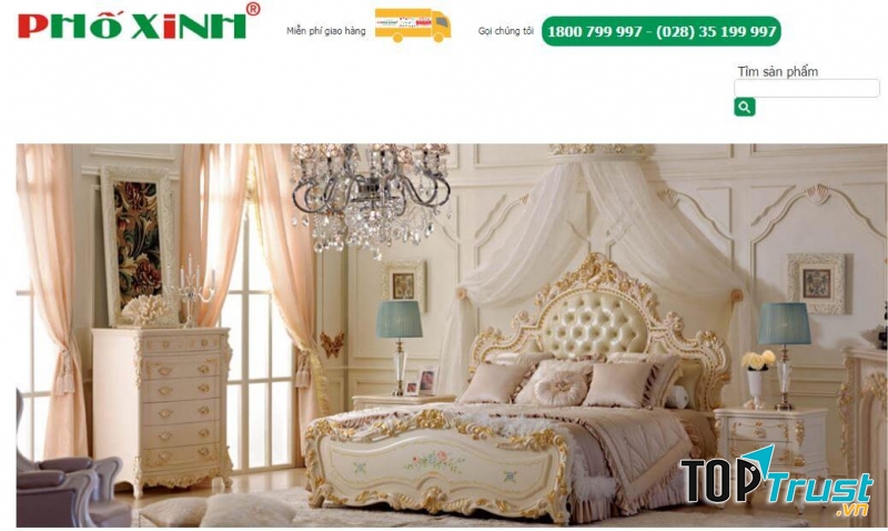 Siêu thị nội thất cổ điển cao cấp Phố Xinh