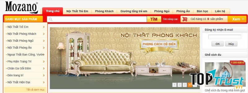 Siêu thị nội thất nhập khẩu Mozano Furniture