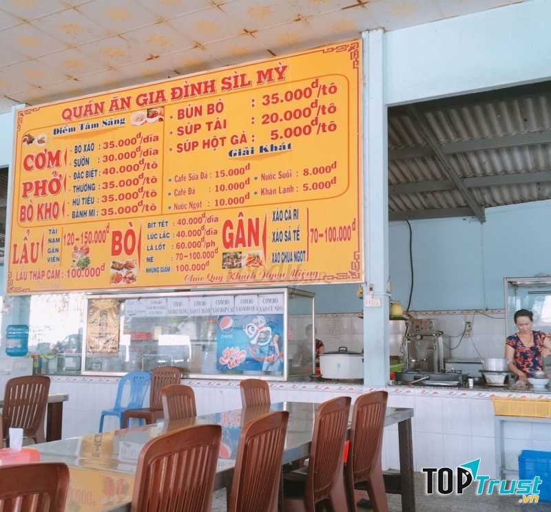 Thực đơn của Lẩu bò Sil Mỳ