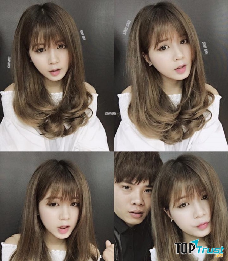 Nhà tạo mẫu Sinh Anh sẽ giúp bạn chọn được kiểu tóc phù hợp nhất