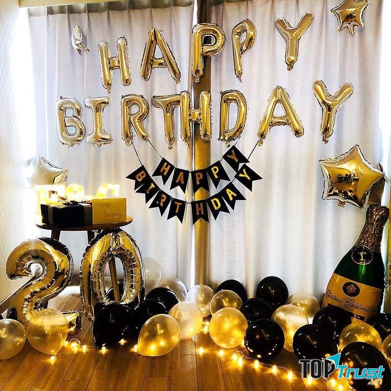 Các phụ kiện trang trí tiệc đẹp và bảo đảm an toàn cho khách hàng