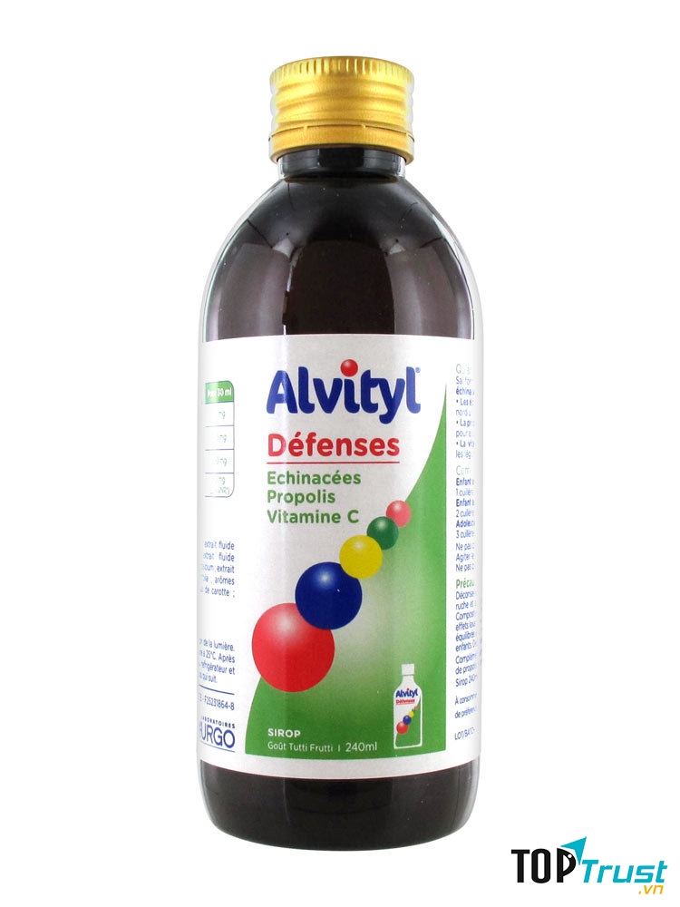 Siro Alvityl Defenses bổ sung vitamin C