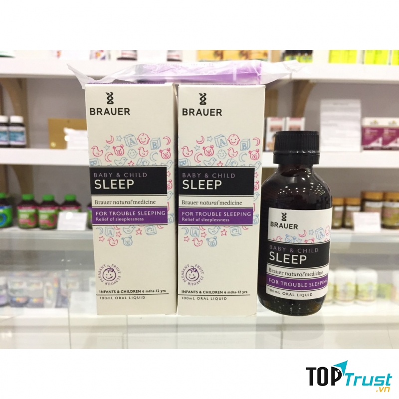 Thảo dược giúp bé ngủ ngon Brauer