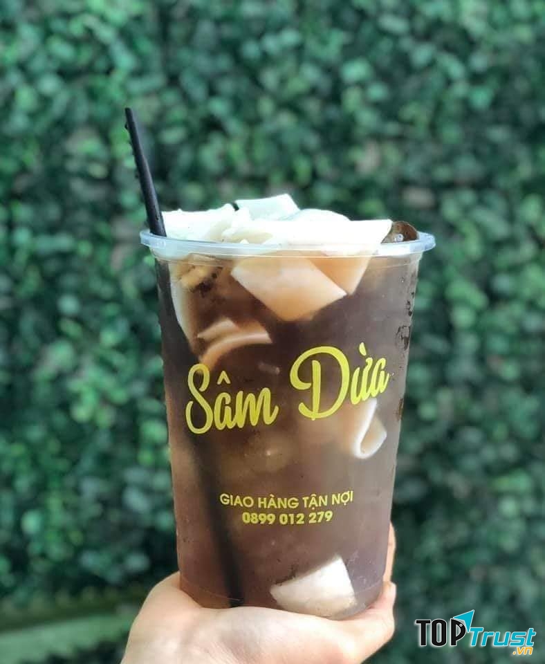 Ly sâm dừa hấp dẫn ở Mật Cao Lãnh