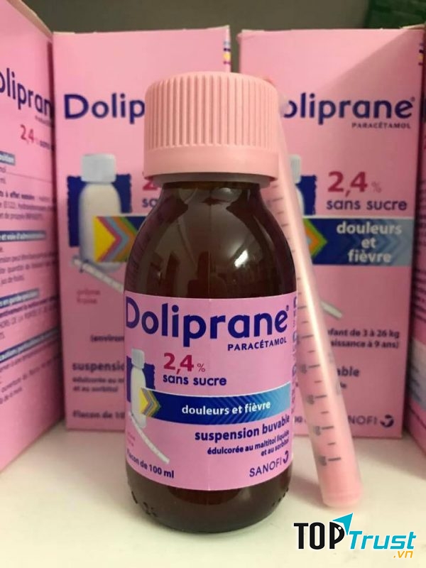 Siro hạ sốt Doliprane