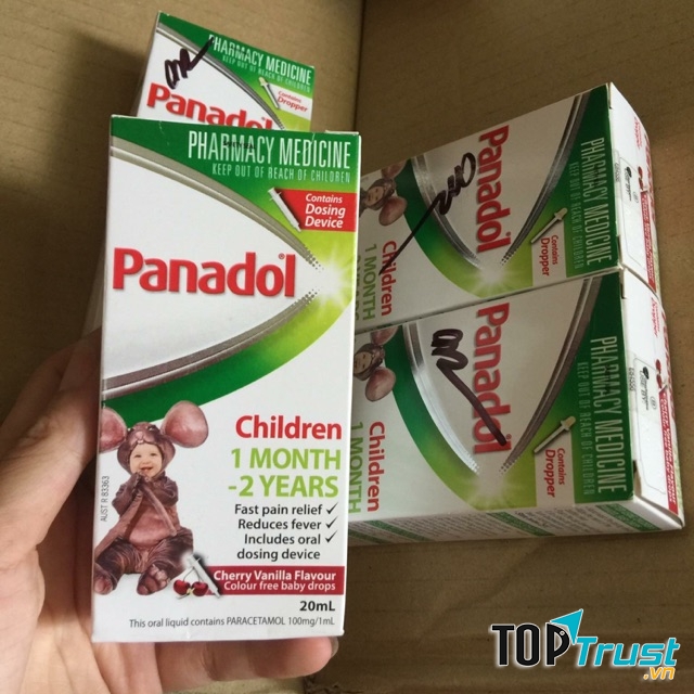 Siro hạ sốt Panadol