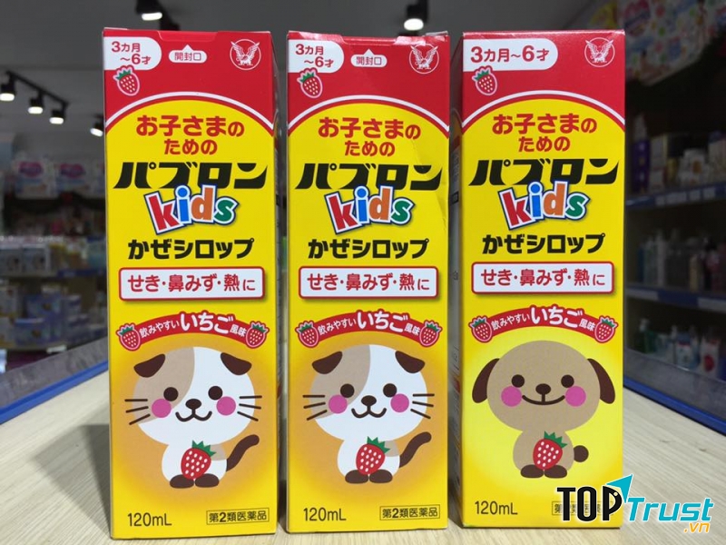 Siro ho cảm sốt PABURON S