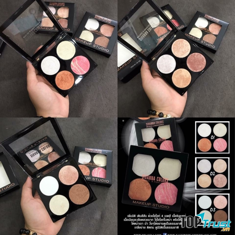 Phấn tạo khối Colors Bronze & Highlighter