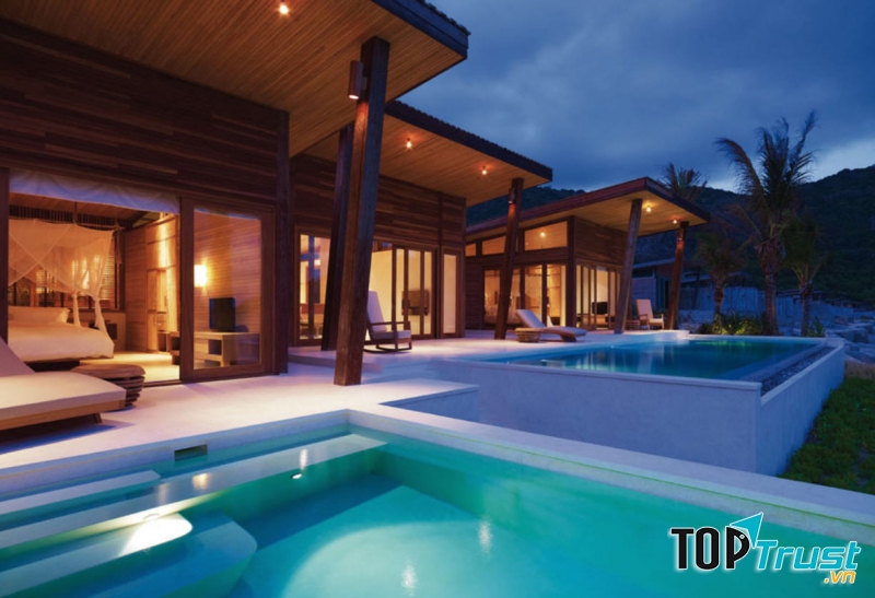 Các khu nhà gỗ tại Six Senses Côn Đảo