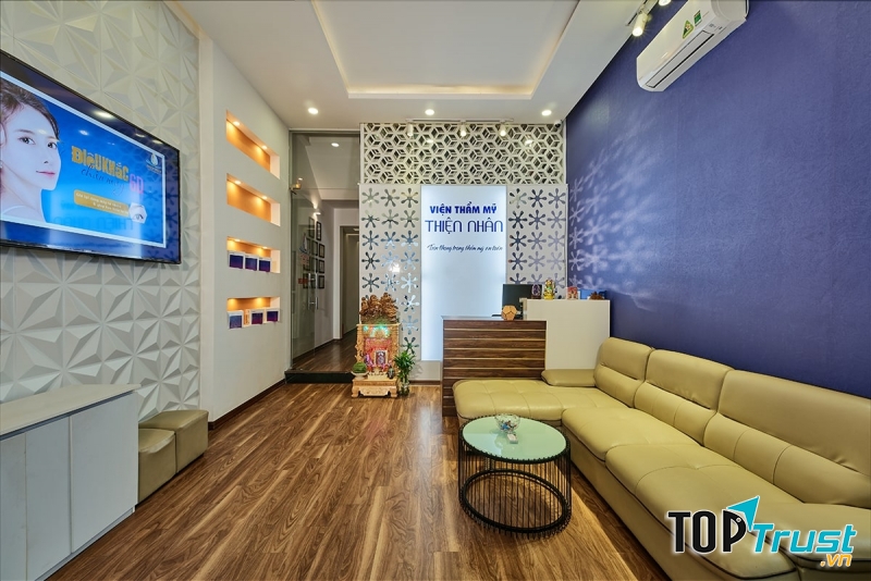 Không gian sang trọng tại Viện thẩm mỹ Thiện Nhân
