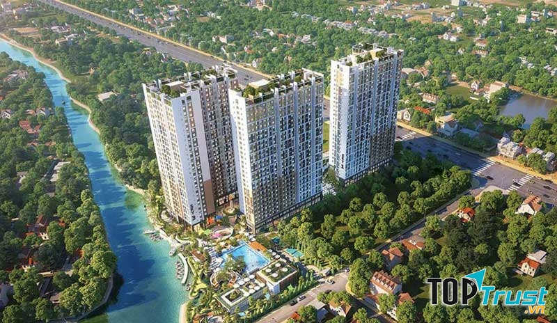 Tổng thể dự án căn hộ Sky Symphony