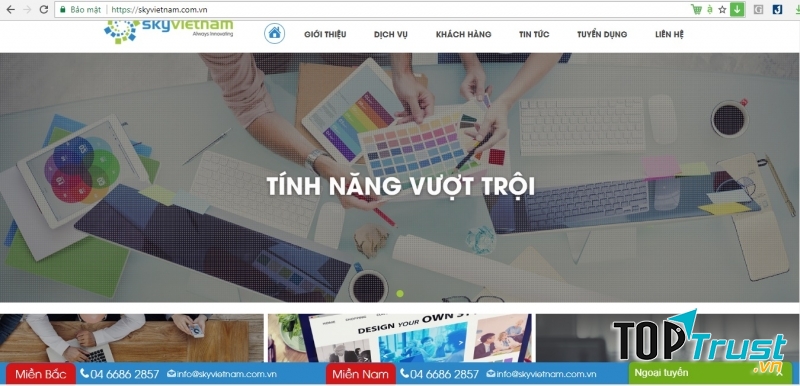 Website của Sky Việt Nam