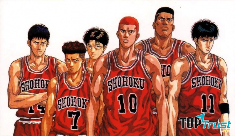 Đội bóng rổ của Slam Dunk.