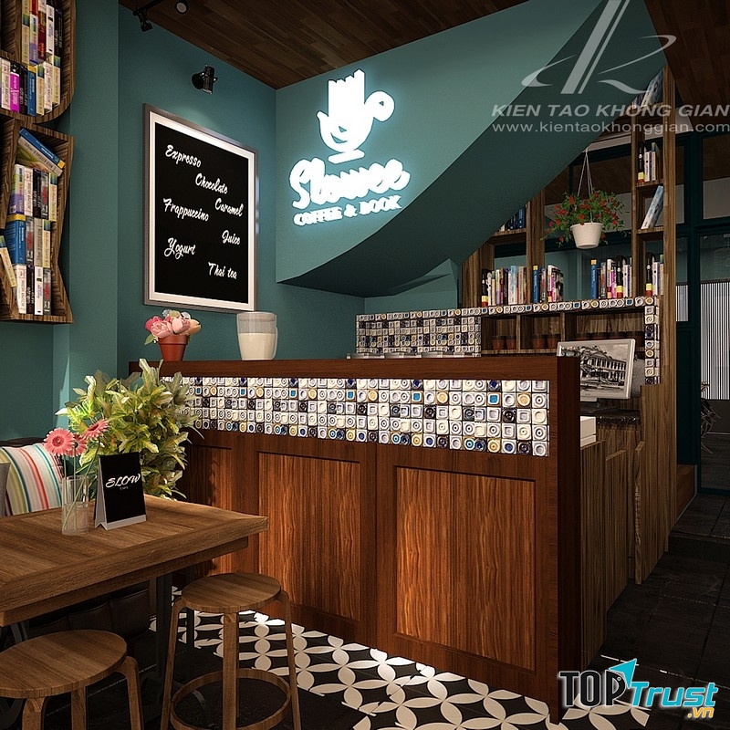 Slowee Cofee & Book - Cà phê cho những người yêu sách