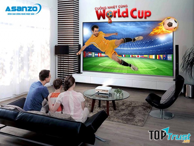 Smart Tivi Asanzo 75AU9000 với công nghệ Picture Wizard II, hình ảnh được điều chỉnh đến từng điểm ảnh về màu sắc, độ sáng, độ nét, độ tương phản.