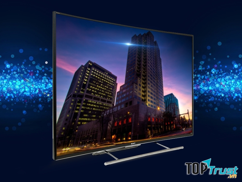 Smart tivi curved Sony KD 55S8500C 55 inch với thiết kế màn hình cong cùng viền màn hình nhỏ, đầy ấn tượng và cuốn hút