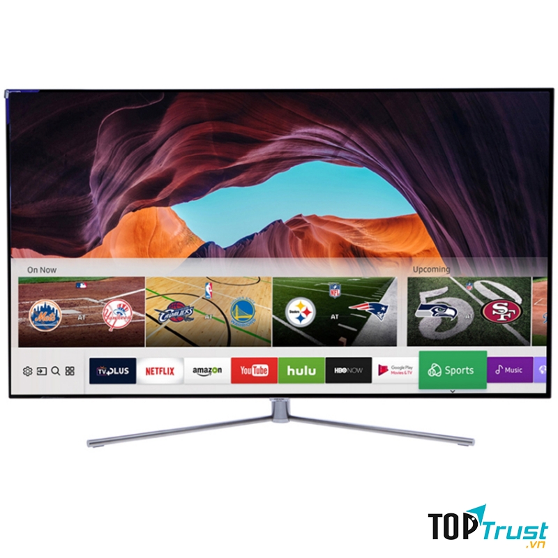 Tivi tích hợp chuẩn HDR đem lại những thước ảnh chân thực nhất của cuộc sống với sắc đen sâu thẳm kết hợp với các vùng nhấn sáng trên chiếc tivi có độ phân giải 4K này