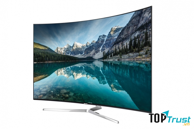 Smart tivi Samsung 65 inch UA65KS9000 mang trong mình thiết kế màn hình cong vô cùng độc đáo