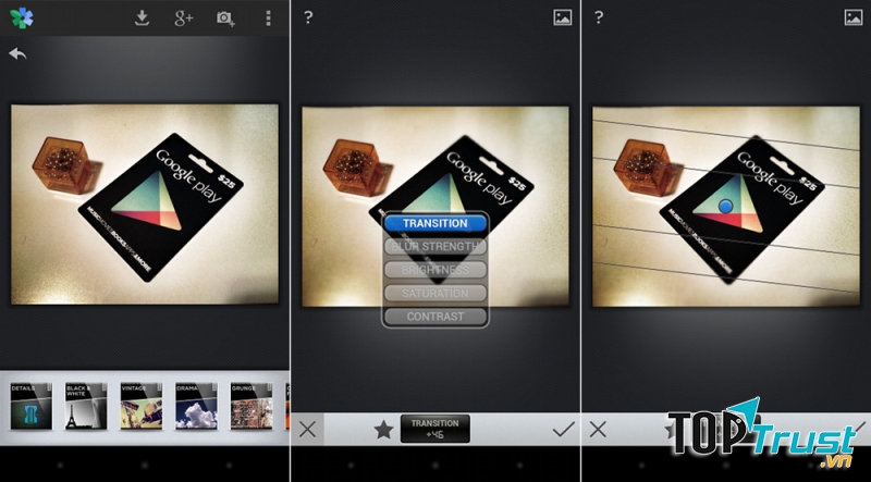Ứng dụng chỉnh sửa ảnh Snapseed