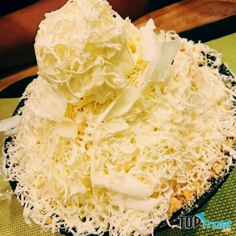 Bingsu sợi phô mai
