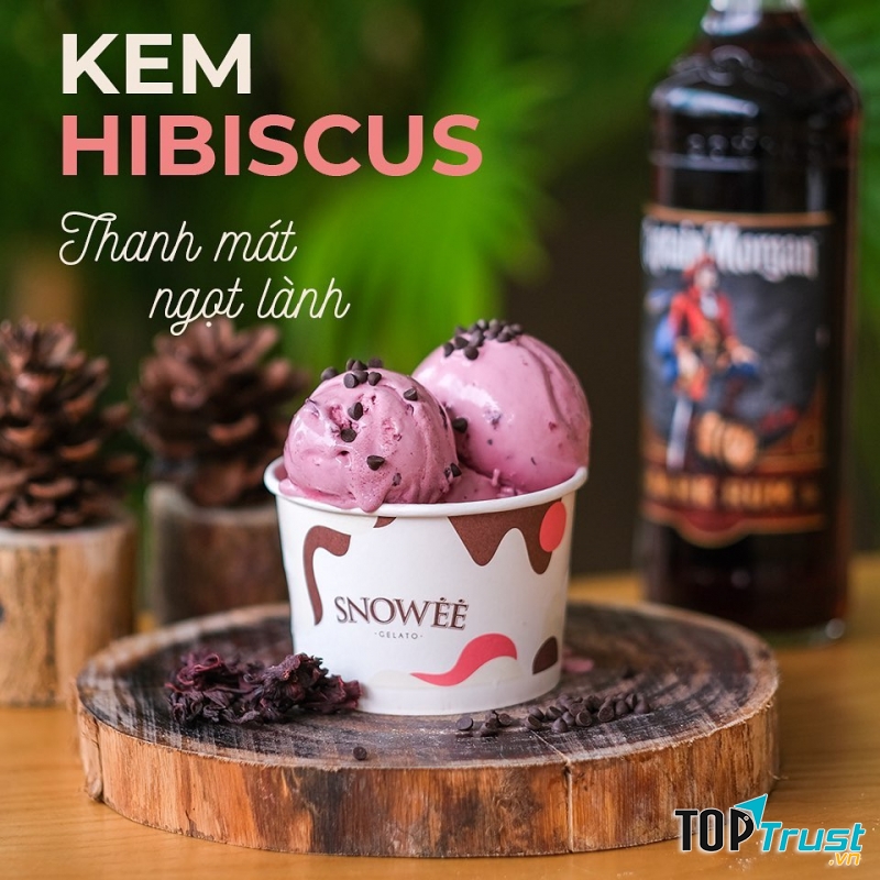 Kem thanh mát và ngọt lành