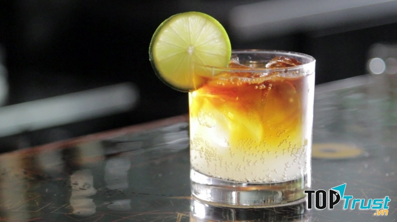 Ly soda chanh giải khát cho mùa hè