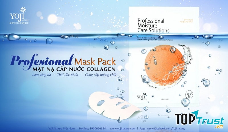 Solution Mask Pack - Mặt Nạ Cấp Nước Collagen