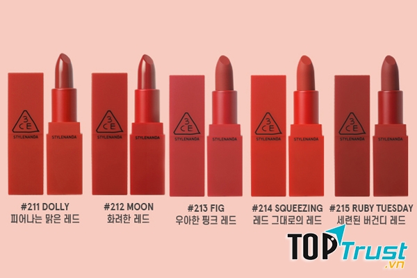 SON 3CE RED RECIPE LIP COLOR