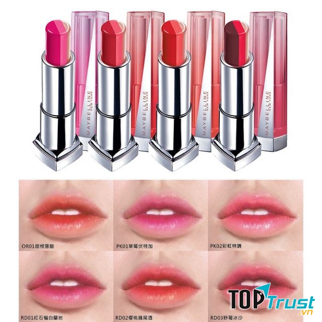 Son ba màu Maybelline Bitten