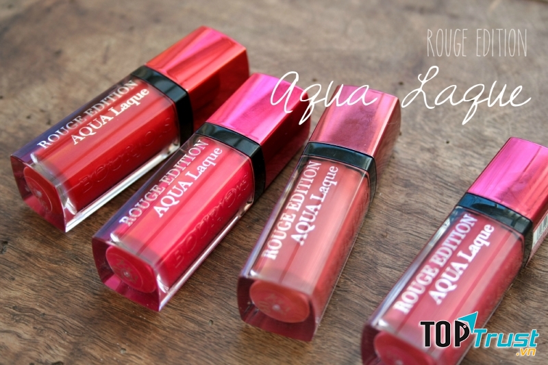 Những thỏi son Bourjois Rouge Edition Aqua Laque đầy mê hoặc